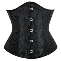 Jacquard Waist Cincher Shaper Slimming Waist Shapewear Girdle Floral Underbust Corset