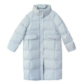 Women's Mid-Length Down Jacket Eider Duck Oftuby 2024 White Duck Down Jacket Winter Women Warm