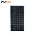 Portable 36V/190W Mono Tempered Glass Solar Panel for Outdoor Activities with Junction Box