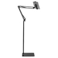 Premium Wholesale Flexible Gooseneck Floor Tablet Holder - Durable Metal Adjustable &Portable