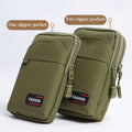 Custom Hiking Running Sport Pouch Simple Waterproof Mobile Phone Tactical Belt Waist Bag for Men