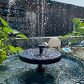 2025 New Solar Fountain with 7 Spray Patterns Solar Floating Fountain Pump for Garden Ponds Fountains Bird Baths Fish Tanks