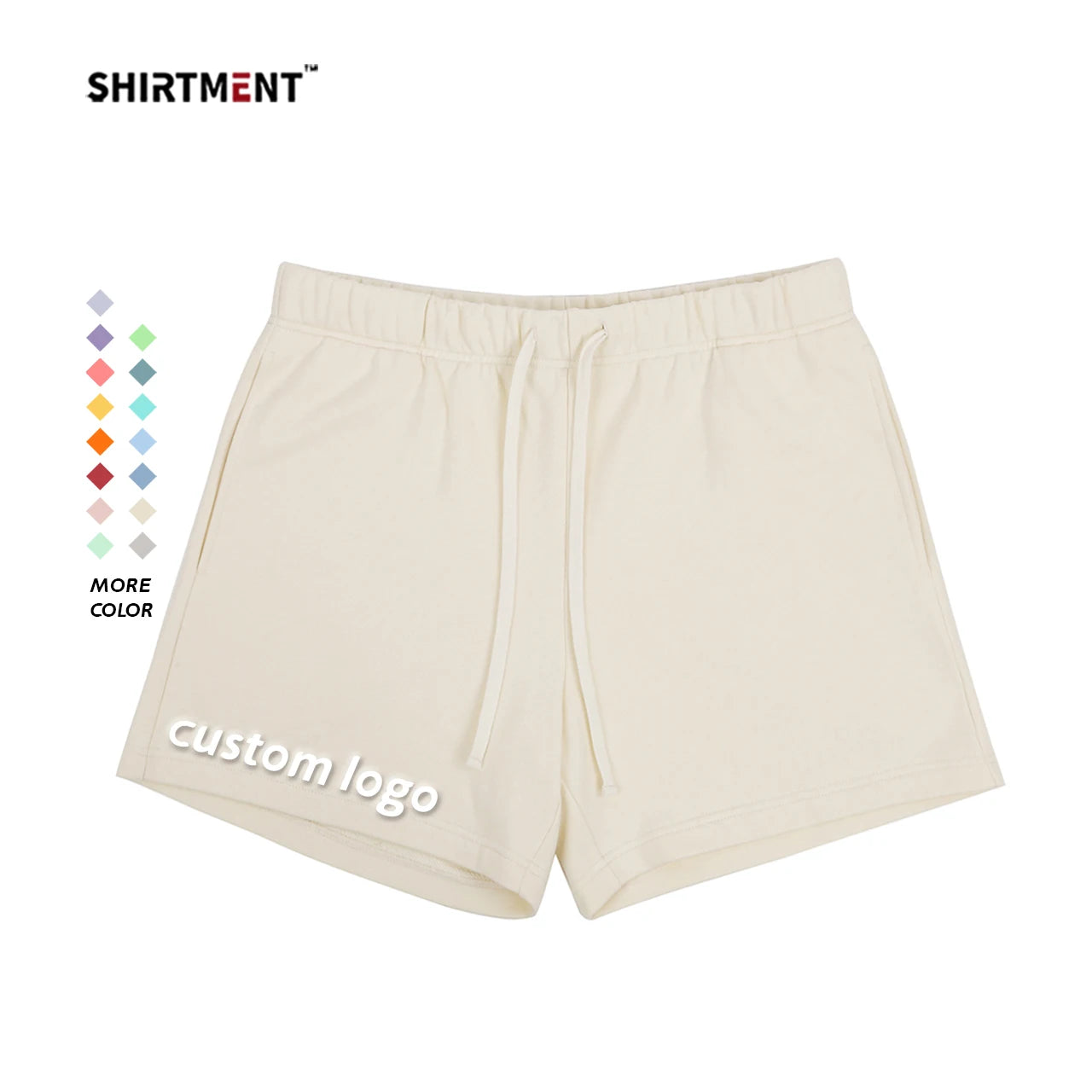 Mens Luxury Cotton Cycling Running Split 5 Summer Jogger Blank Shorts Unisex for Men Changes Color