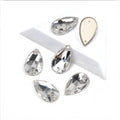 6A Quality Grade Clear Color Flat Back Rhinestones Sew on Rhinestones Crystal