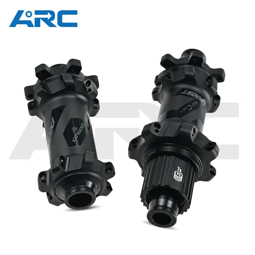 Mountain Bike Hub ARC MT-051F/R 110 148MM 6 Pawls 28H Aluminum Alloy Wheel Hub MS / XD 12S Straight Pull MTB Bicycle Hubs