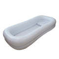 PVC Foldable Bathing Water Pool Portable Bath Tub Disabled Elderly Inflatable Bed Bathtub