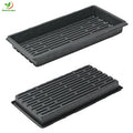 1020 Flat PS PVC 60mm 50mm Tall Hydroponic Planting Microgreen Seed Tray for Sale