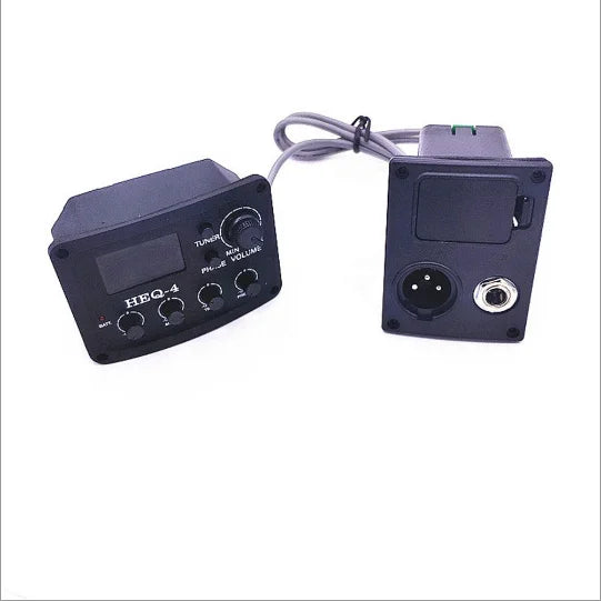 HEQ-4 4-Band Equalization Amplifier for Electric Guitar Metal and Plastic Pickup with 4-Band EQ