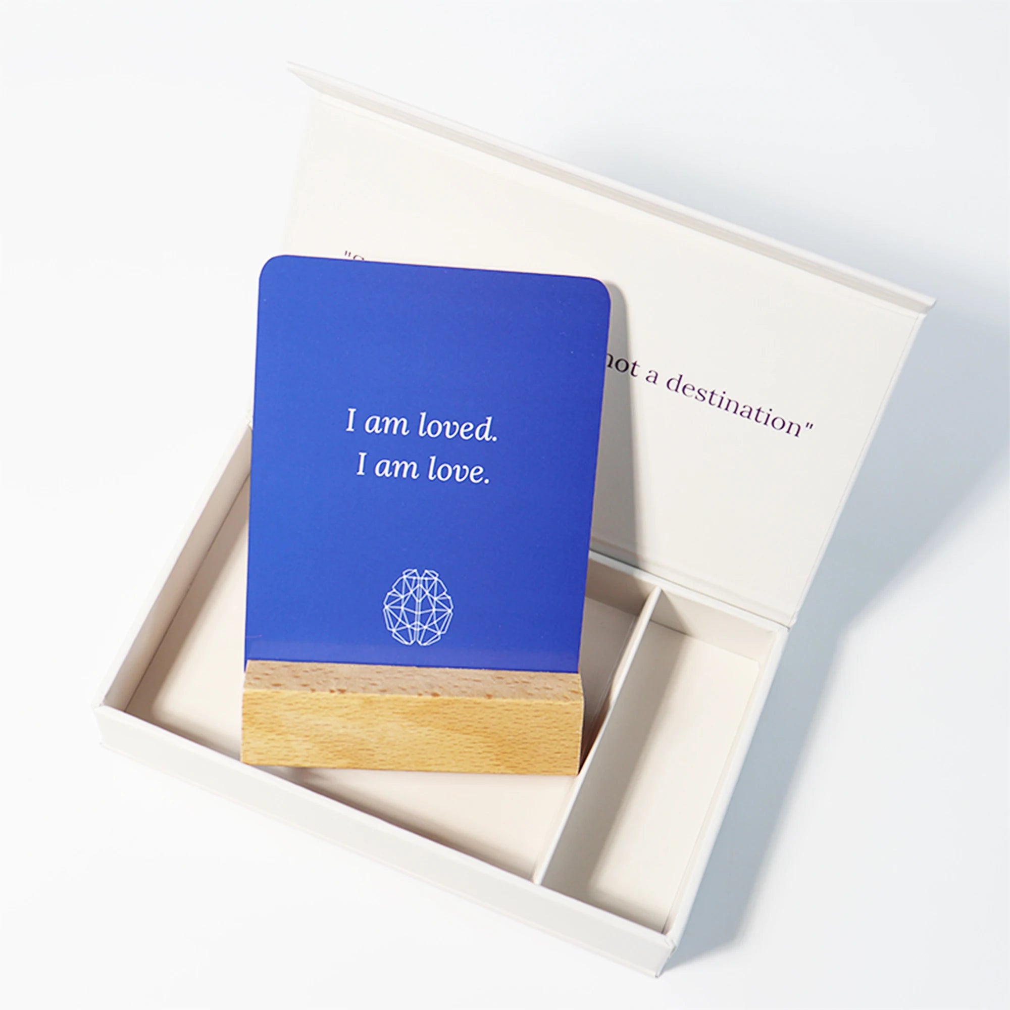 Motivational Printing Affirmation Cards Custom Printed Mental Health Mindfulness Affirmation Card Inspirational Positive