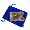 Huiying Spiky Concave Shape Jade Smoky Quartz Gua Sha for Face Massage