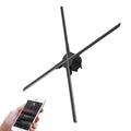 COEUS 50cm 768LED Indoor Advertising Machine 3D Hologram Fan Projector with Wifi App & Cloud 3D Holographic Display Player