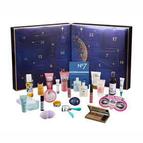 Luxury Gift Beauty Cosmetic Packaging Countdown Cardboard Box Packaging Advent Calendar