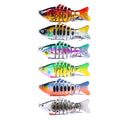 KEWOTE 10cm 15.6g 6Colors Artificial Hard Multi Jointed Fishing Lure Lifelike Sinking Bait for Long Casting