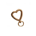 Heart Shaped Spring Gate Ring Clasp Swivel Snap Hook Handbag Accessories Lobster Pendant Buckle Keychain Metal Key Chains