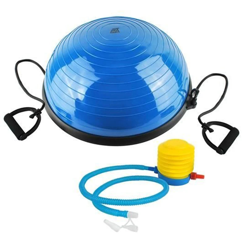 Skyjade Half Balance Trainer Hemisphere Ball Balance Half Round Yoga Ball Half Balance Trainer Ball With Handles for Yoga