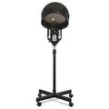 Professional Adjustable Height Hair Standing Hooded Portable Hair Steamer Mist Wheel Base Beauty Salon Equipment Barber Use