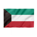 Goods in Stock Promotional Product 3x5 Ft Kuwait Flag 100% Polyester With Brass Grommets Kuwait Flags