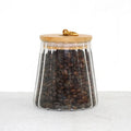 Borosilicate Glass Storage Jar with Lid Handmade Kitchenware Food Spaghetti Beans Spice Keep Fresh