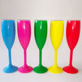 Factory Plastic champagne Glass PC Material Red Wine Glass Plastic Acrylic Transparent Goblet