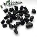 High Quality Natural Black Tourmaline Tumble Stone Polished Healing Crystals and Han Stones Raw Mascot Technique