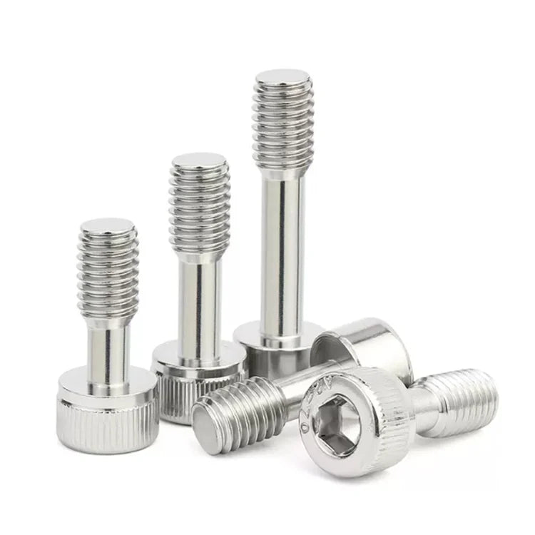 Factory Customized Hexagonal Fixing Screw M2-M10 DIN912 Stainless Steel Cylindrical Head Half Threaded Fixing Screw