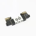 OEM Customized 4V320-08B Air 2 Coil 230V 50Hz Double Acting 5/2 Way 1/4NPT 12V Namur Double Control Pneumatic Solenoid Valve