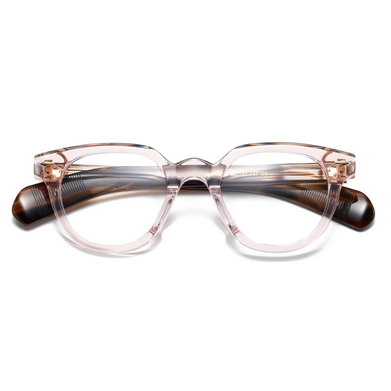 New Arrival Gentleman Retro Unisex Acetate Square Optical Glasses Black Tortoise Thick Frame 2023 Xxin Brand M48 48-22-147