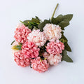 O-X0057 Wholesale Silk Hydrangeas Flowers Artificial Wedding Decorations Single Stem Real Touch Hydrangea Artificial Flower