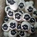 Hot Sale Felt Wool Dryer Balls 7cm Natural Fabric Custom Colors & Logo Dryer Helper Laundry Softener Free Samples Cotton Bag