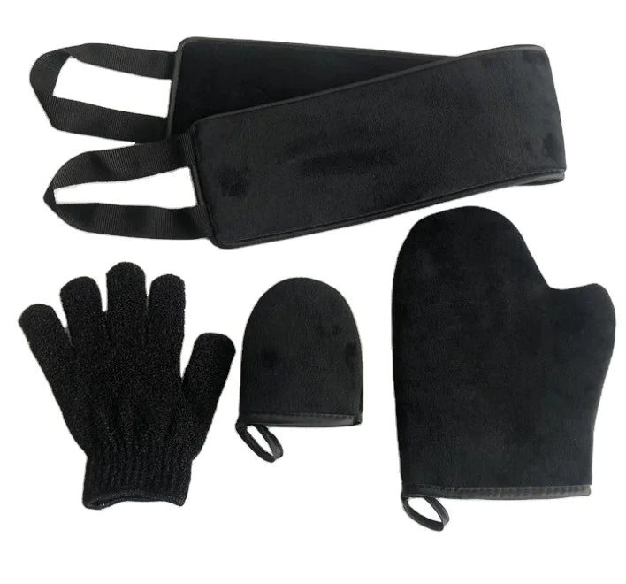 Professional Back Self Tanning Applicator  Backside Tanning Tools  With Ease - Reusable Washable Microfiber Strap