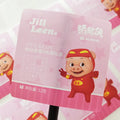 Custom Cosmetic Brand Business Logo Label Design Matte Vinyl Cartoon Sticker Printing Packaging Labels for Beauty Products