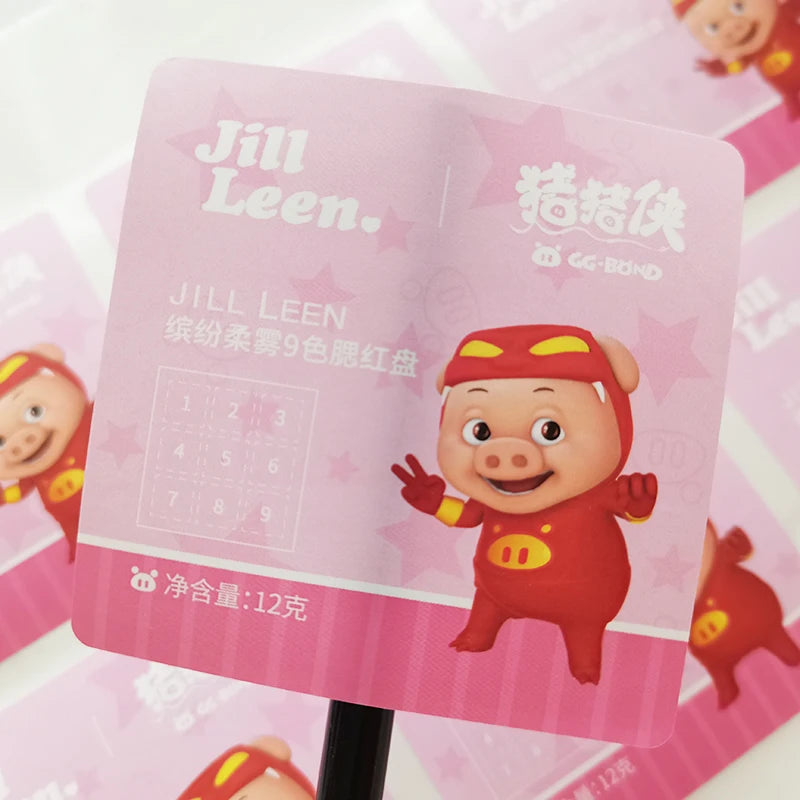 Custom Cosmetic Brand Business Logo Label Design Matte Vinyl Cartoon Sticker Printing Packaging Labels for Beauty Products