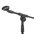 New RTS Adjustable Telescope Professional Tripod Microphone Stand Eco-Friendly Durable Metal Construction Black Customizable