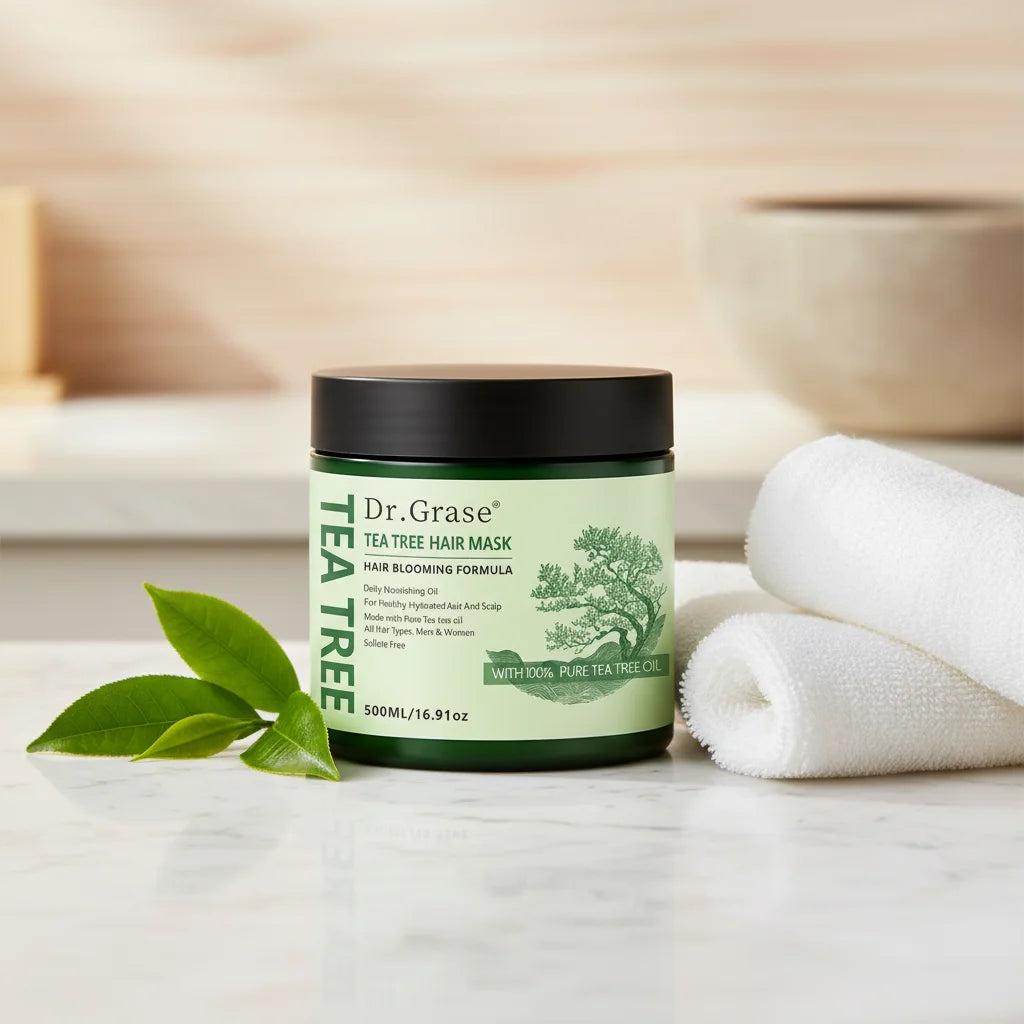 Tea Tree Hair Mask with Moisturizing & Repairing Effect for Dry Damaged Hair