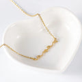 Stainless Steel MaMa Letter Pendant Collarbone Necklace Fashion Hypoallergenic Necklace Best Gift for Mother's Day