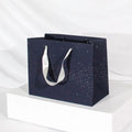 Portable Foldable Luxury Retail Packaging Eco-Friendly Biodegradable Kraft Paper Bag for Carrying Shoes Clothes for Store Gifts