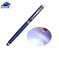 Factory Wholesale Aluminum 4 in 1 Red Laser BallPen LED Flashlight