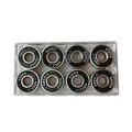 Pro 608RS ABEC-7 Chrome Steel Bearings for Skateboard Skate Board Scooter Bearing with Custom OEM Plastic Box Series B
