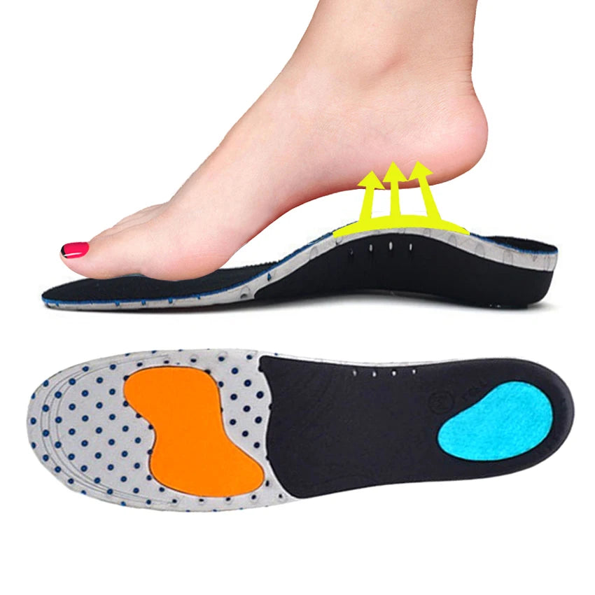 NEW Orthotic Insoles Arch Support Metatarsal and Heel Cradle Help Relieve Plantar Fasciitis & Other Foot Pain With Anti-Fatigue
