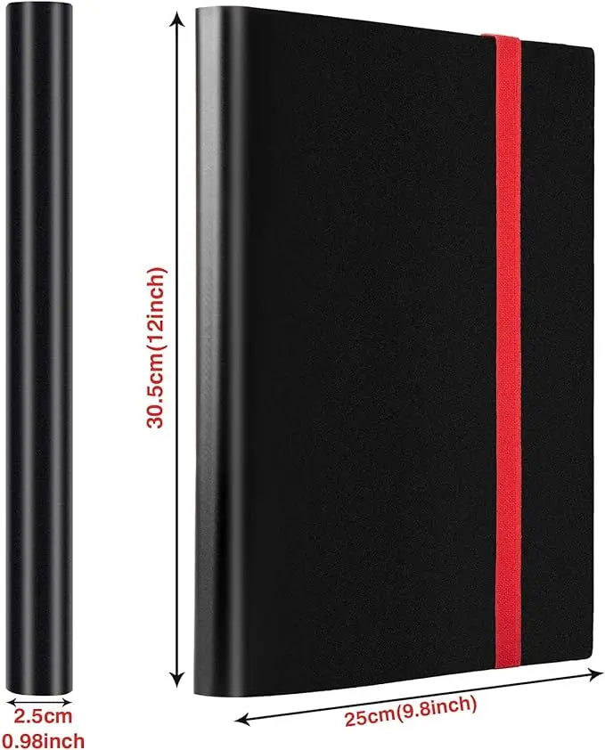 9 Pockets Trading Card Album Folder 360 Side Loading Pocket Binder for Yu-gi-oh  and Other TCG Card