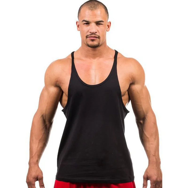Hot Selling Male Muscle Compression Fitness Gym Sports Vest Wholesale Sportswear Casual Style Plus Size Blank Factory Plus Size