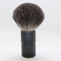 JDK 1PC Luxury Men's Shaving Brush Badger Hair Shaving Brush Metal Black Aluminium Handle Beard Barber Brush