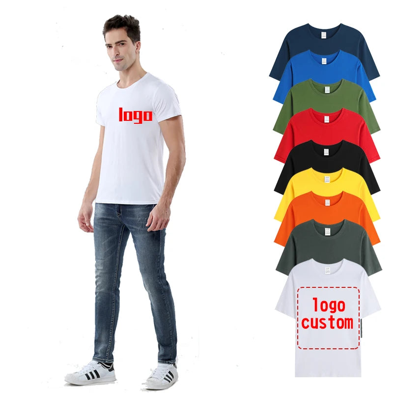 High Quality Factory Wholesale Price Custom Logo Printing 100% Cotton Custom T Shirt Printed T-shirt for Men