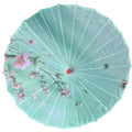 Wholesale Wedding Umbrellas and Parasols Fabric Chinese Craft Manual Control Straight Umbrellas Printed Patterns