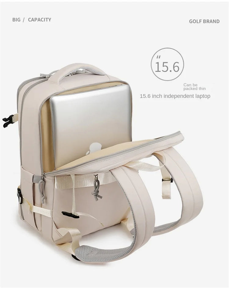 Hot Selling Large Capacity Expandable Travel Backpack Waterproof Laptop Backpack for Men and Women Factory Direct