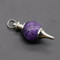 DIY Top Sell Female divination feng shui practice energy stone spirit pendulum craft for gift decoration
