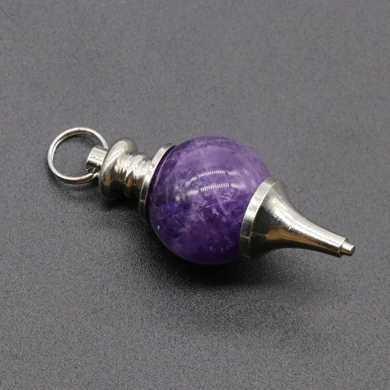 DIY Top Sell Female divination feng shui practice energy stone spirit pendulum craft for gift decoration