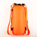 35L Waterproof Floating Swim Buoy Dry Bag Backpack with Shoulder Waist Strap for Open Water Swimming Paddling Hiking