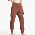 High Waisted Polyester Spandex Women Workout Gym Wholesale Blank Golf Jogger Pants