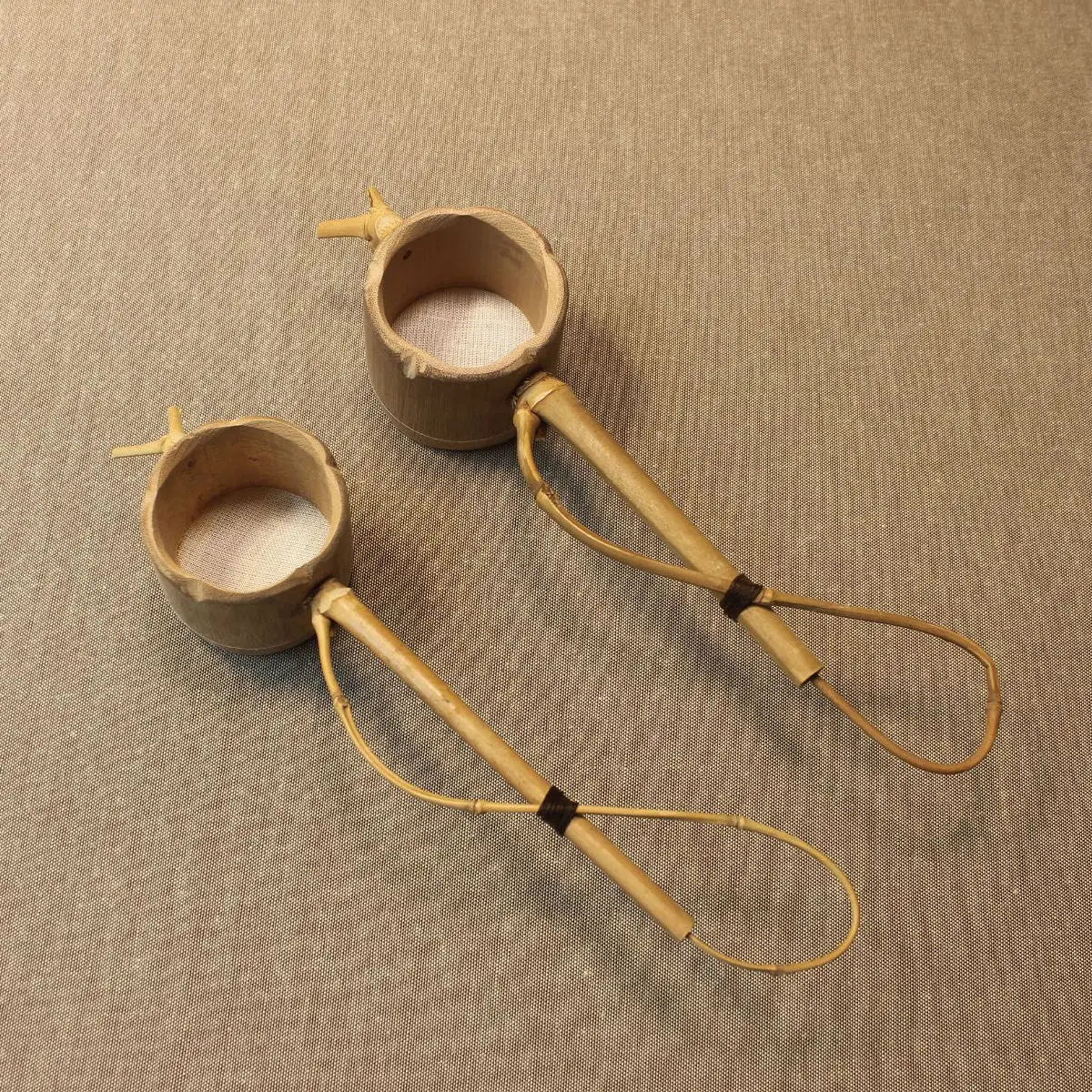 ESTICK Eco-Friendly Gourd-Shaped Bamboo Woven Tea Strainer Meng Zong Root Leak-Proof Leak-Proof Portable Everyday Use